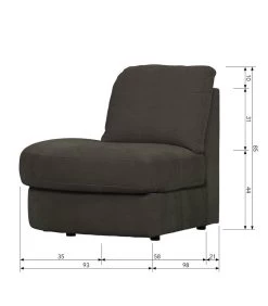 VTwonen Family 1-Zits Element Ronde Hoek Links - Antraciet - 85x93x98 8 VTwonen Family 1-Zits Element Ronde Hoek Links - Antraciet - 85x93x98 -Meubilair Verkoop dcec1449583d4135930935dd4c45e393