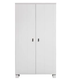 WOOOD Ties Kast - Grenen - Wit - 202x111x55