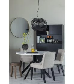 WOOOD Tessel Eetkamerstoel - Bouclé - Zand - Set Van 2 -Meubilair Verkoop dd93758db13143f6994f56f19e7e77ed