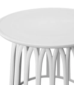 WOOOD Bijzettafel Buiten Boy - Kunststof - Mist - Set Van 2 -Meubilair Verkoop e078ed4aa9d54e08b95a29735943a5d5