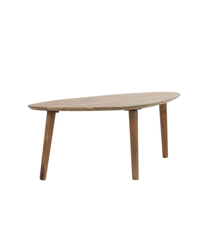 Salontafel Chevano - Bruin - 80x50x35cm 3 Salontafel Chevano - Bruin - 80x50x35cm