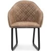 Eetkamerstoel Met Armleuning - Ritz Armchair - Bruin