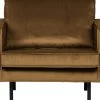 BePureHome Rodeo Fauteuil - Velvet - Honing Geel - 85x105x86