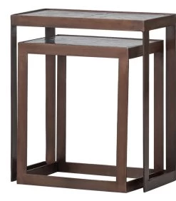 Dia Bijzettafels - Metaal/glas - Antique Brass - Set Van 2 10 Dia Bijzettafels - Metaal/glas - Antique Brass - Set Van 2 -Meubilair Verkoop e29ca962fbbf4c4885fec538f0839b43