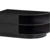 Exclusive Finca Tv Meubel Rond Rechts - Zwart - 40x78x40 -Meubilair Verkoop e446b72f600d43bfb4c227c05c84331e
