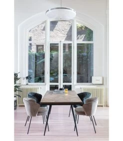 BePureHome Admit Eetkamerstoel - Fluweel - Khaki - Set Van 2 -Meubilair Verkoop e6203f07bbbd4499a9675b699b34bf20