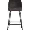 BePureHome Vogue Barstoel 65 Cm - Recycle Leer - Zwart - 89x50x55 -Meubilair Verkoop e84f13069ea94323ab852c3932a8f215