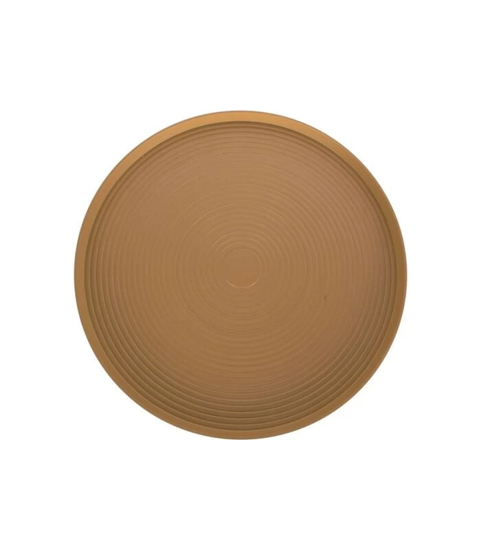 Leitmotiv Bijzettafel Force - Medium - Aluminium Mosterdgeel - Ø40x43cm 5 Leitmotiv Bijzettafel Force - Medium - Aluminium Mosterdgeel - Ø40x43cm - Afbeelding 3