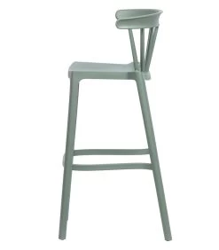 WOOOD Barstoel Binnen/Buiten Bliss - Kunststof - Jadegroen - Set Van 2 -Meubilair Verkoop ea7394d3d3de410987aa0d5a3b81a6a3