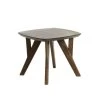 Bijzettafel Quenza - Bruin - 44x44x36cm -Meubilair Verkoop ec1103276c694b8fbc624acd17a395ba
