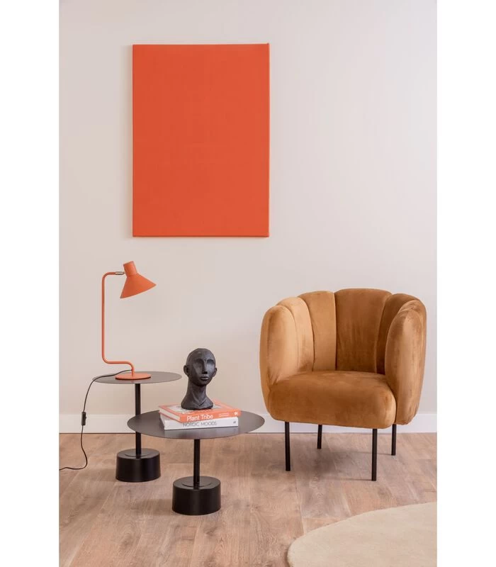 Leitmotiv Bijzettafel Nowa Low - Zwart - 55x55x35cm 4 Leitmotiv Bijzettafel Nowa Low - Zwart - 55x55x35cm - Afbeelding 2