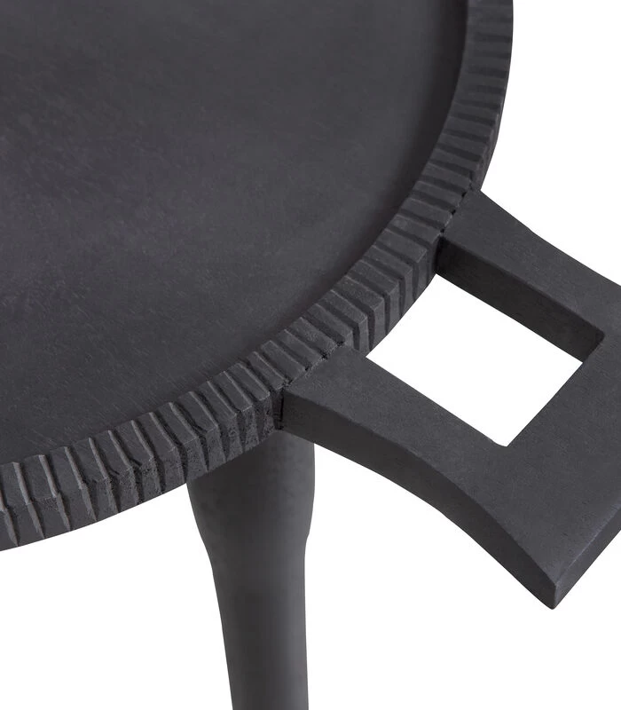 BePureHome Wynn Bijzettafel - Mangohout - Zwart - 41x43x35 7 BePureHome Wynn Bijzettafel - Mangohout - Zwart - 41x43x35 - Afbeelding 5