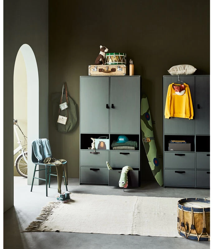 VTwonen Stage Garderobekast - Grenen - Soap - 185x103x40 4 VTwonen Stage Garderobekast - Grenen - Soap - 185x103x40 - Afbeelding 2