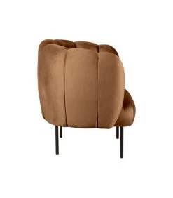 Leitmotiv Fauteuil Tulip Velvet - Bruin - 76x71x81cm -Meubilair Verkoop ef4e847fa5a44d9887063cdeb7a9d5c9