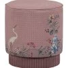 Pip Studio Poef Jolie Medium - Roze - 45x40x40 -Meubilair Verkoop efcf71f711754a03a5c2311e05964897