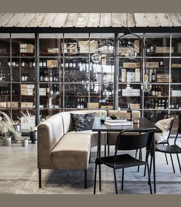 House Doctor Bank - 2 Zits - Zand 4 House Doctor Bank - 2 Zits - Zand - Afbeelding 2