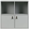 VTwonen Lower Case Four Mixed - Grenen - Betongrijs - 81x81x35 -Meubilair Verkoop f0e2b7c05a514d178b3d65279ac0cd51