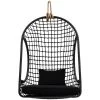Chaise Suspendue D'extérieur Classique Avec Coussin,noire -Meubilair Verkoop f2f173753b1549bf93eb318d18bd018f