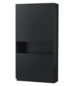 Exclusive Finca Opbergkast - Zwart - 210x110x40