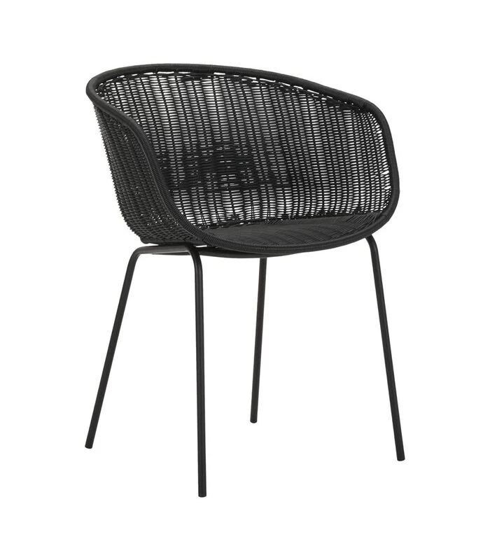 House Doctor Fauteuil - Hapur - Zwart 3 House Doctor Fauteuil - Hapur - Zwart