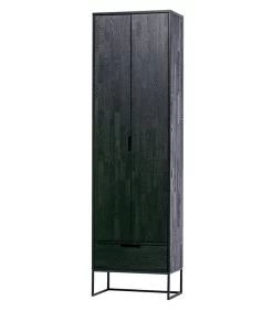 Exclusive Silas Hoge Kast - Essen - Blacknight - 210x60x36 -Meubilair Verkoop f690009d3e2043d8a5b30bdb4ab10eea