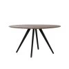 Eettafel Mimoso - Hout/Zwart - Ø140cm -Meubilair Verkoop f72b7cda008944e9a8c528895a8af57b