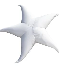 Drijvende XL-buitenpoef Zeestervorm