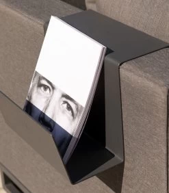 Tijdschriftenhouder Binnen/Buiten - Aluminium - Antraciet - 22x30x30 -Meubilair Verkoop f999113401ed443198e0344ae838e923