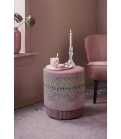 Pip Studio Poef Majorelle Medium - Roze - 45x40x40 -Meubilair Verkoop fa820d2349e84efda18e3a335e65be92