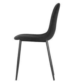 WOOOD Marije Eetkamerstoel - Velvet - Zwart - Set Van 2 -Meubilair Verkoop fb315889cc444ca38c23853b375eab52