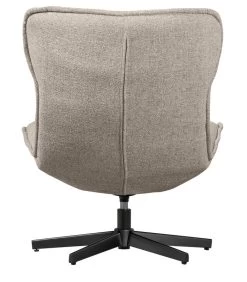 Draaifauteuil Warp - Bouclé - Taupe Melange - 92x81x92 -Meubilair Verkoop fb3eb7c38d2142cd9f25df3916de5a31