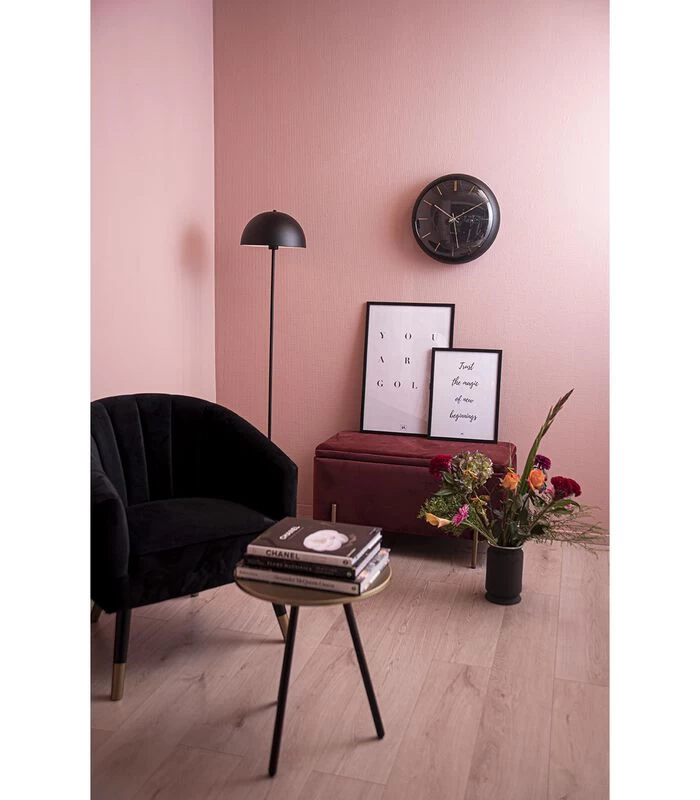 Leitmotiv Stoel Royal - Velvet Zwart - 70x71x80cm 4 Leitmotiv Stoel Royal - Velvet Zwart - 70x71x80cm - Afbeelding 2