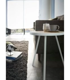 Yamazaki Round Side Table - Tower - White -Meubilair Verkoop fdc8ea4ff5b748afbbdf5f5ab76dcd75